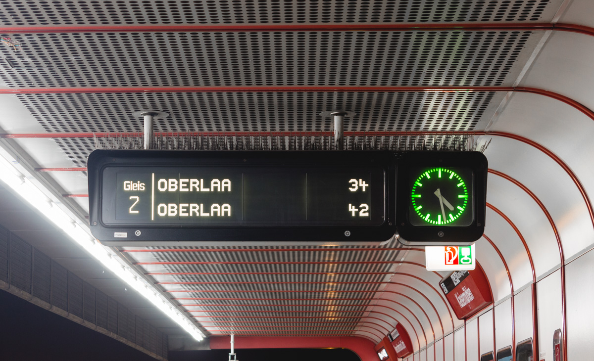 Вена — U-Bahn — линия U1