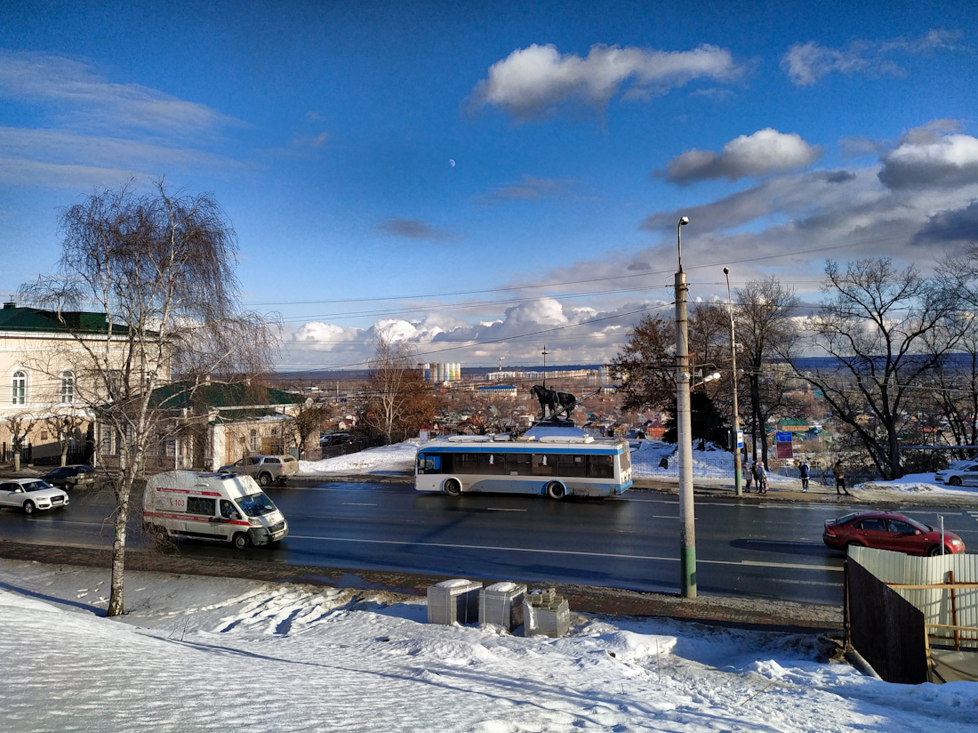 Penza — Trolleybus lines — Downtown