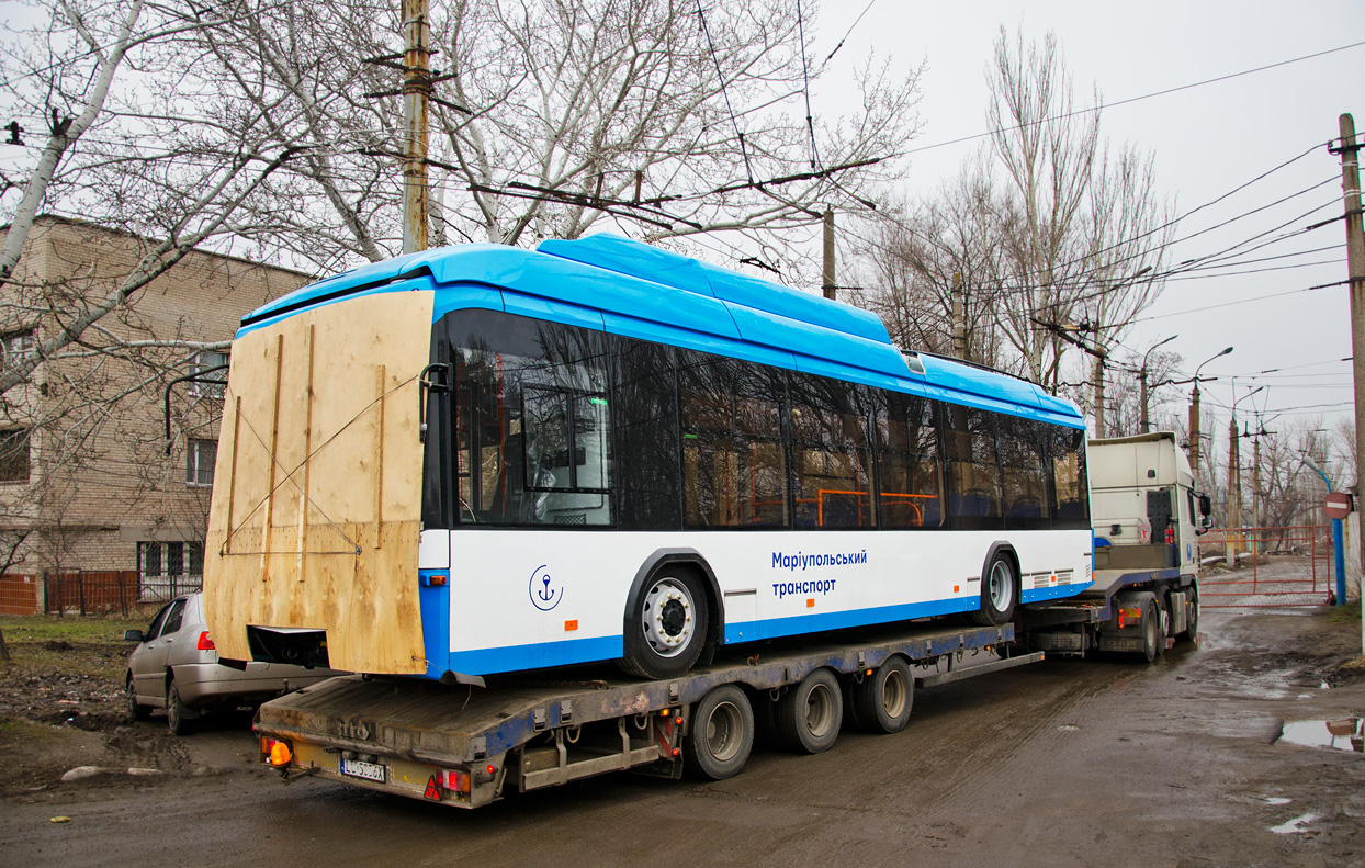 Mariupol, AKSM 321 (BKM-Ukraine) № 1401; Mariupol — New trolleybuses: AKSM Ukraine