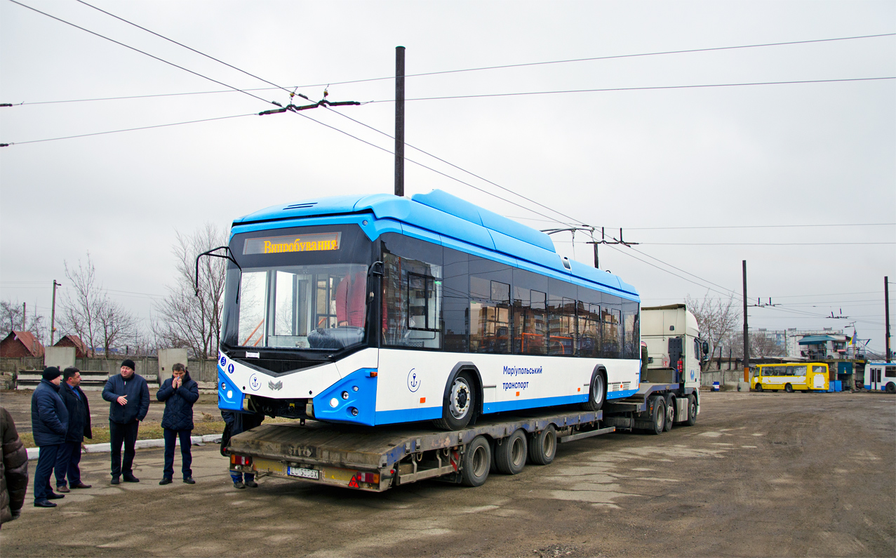Мариуполь, АКСМ 321 (БКМ-Україна) № 1401; Мариуполь — Новые троллейбусы: АКСМ Украина