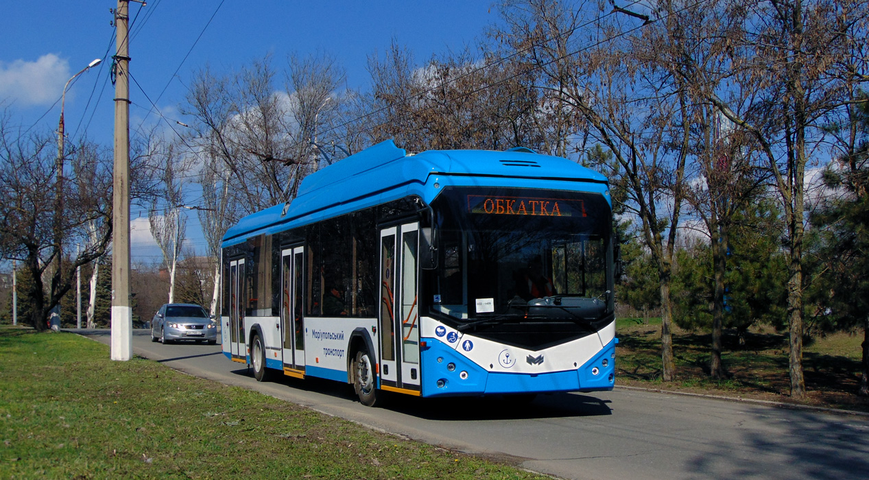 Mariupol, AKSM 321 (BKM-Ukraine) № 1409; Mariupol — New trolleybuses: AKSM Ukraine