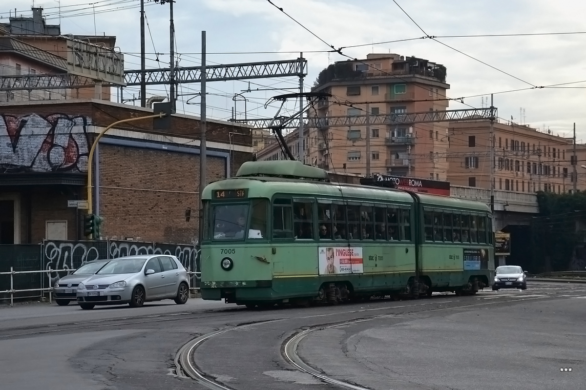 Rome, Treno Articolato Stanga (TAS) N°. 7005