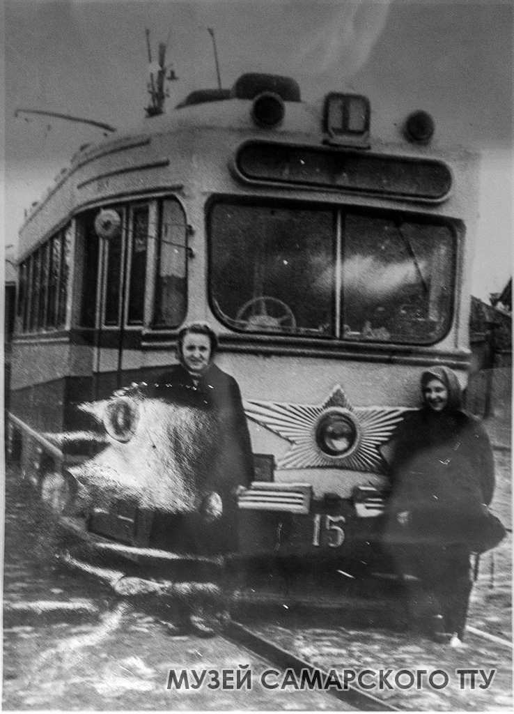 Samara, KTM-1 № 15; Samara — Historical photos — Tramway and Trolleybus (1942-1991)