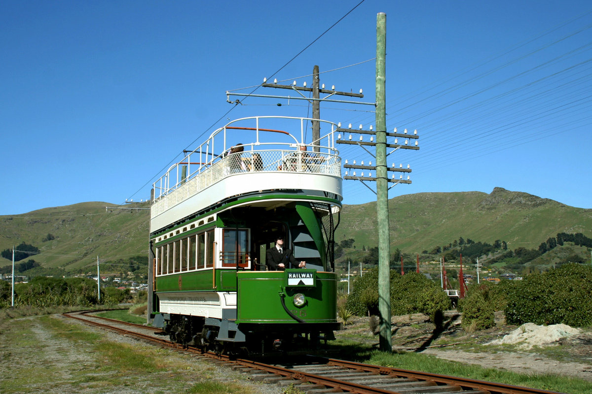 Ferrymead, Stephenson 4-axle motor car N°. 26