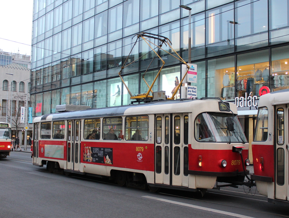 Прага, Tatra T3M2-DVC № 8079