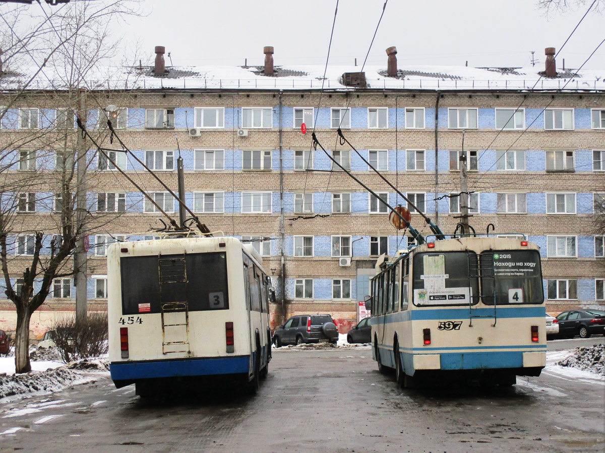 Kirov, BTZ-52767R — 454; Kirov, ZiU-682 GOH Ivanovo — 597