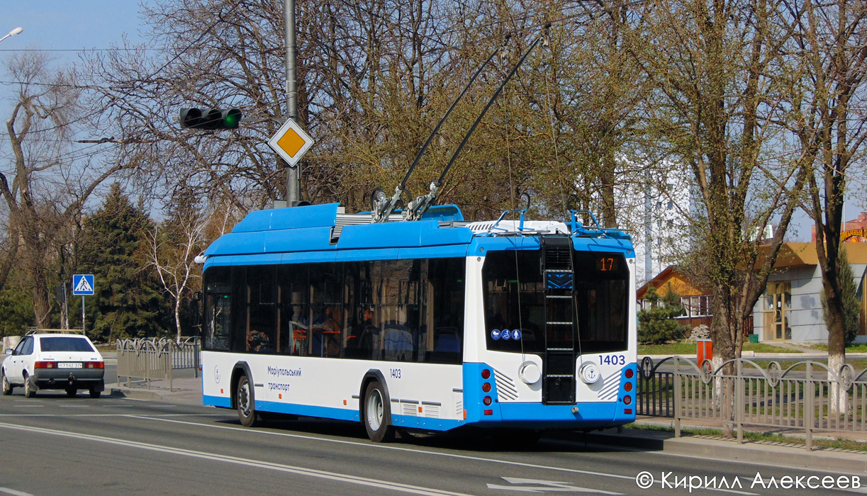Mariupol, AKSM 321 (BKM-Ukraine) č. 1403