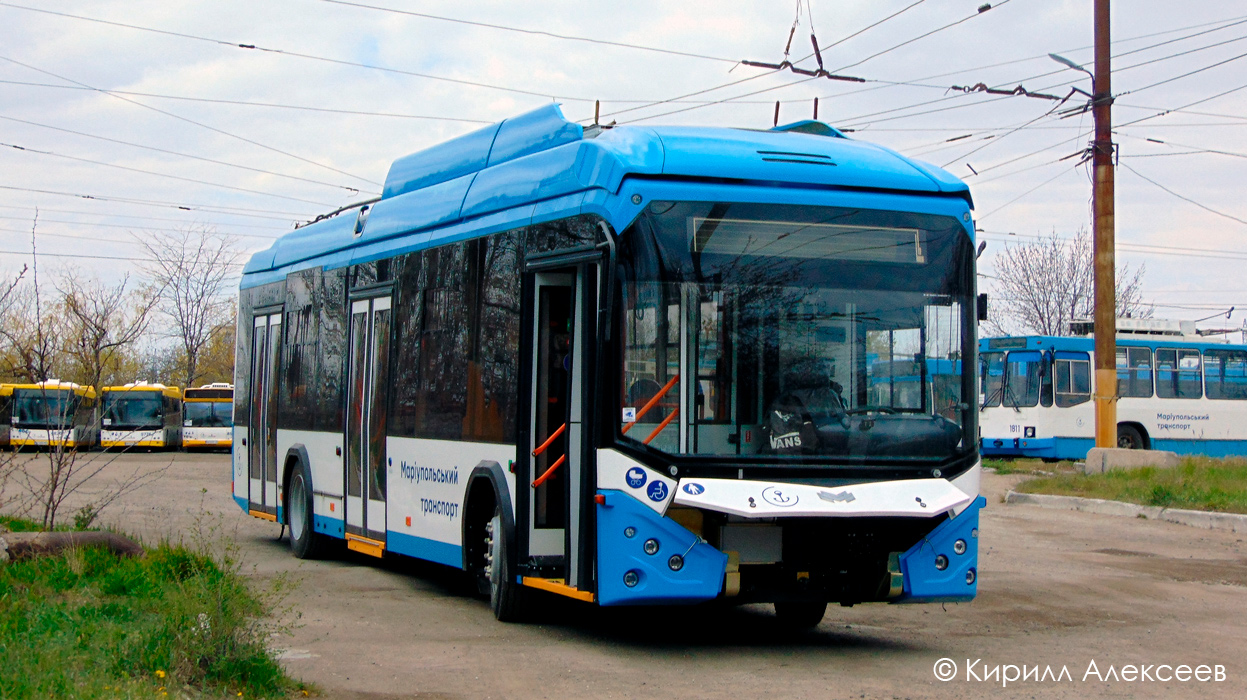 Mariupol, AKSM 321 (BKM-Ukraine) — 1415; Mariupol — New trolleybuses: AKSM Ukraine