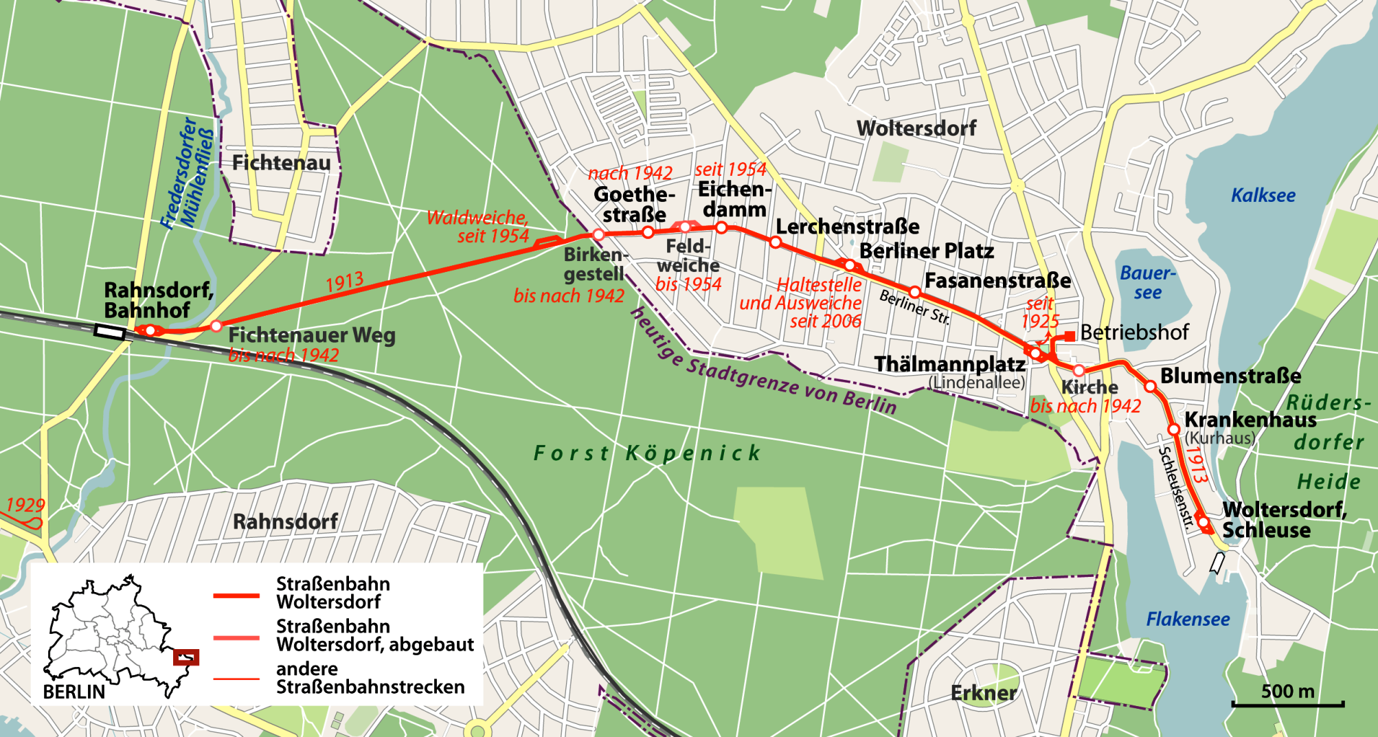 Woltersdorf — Maps • Netzpläne