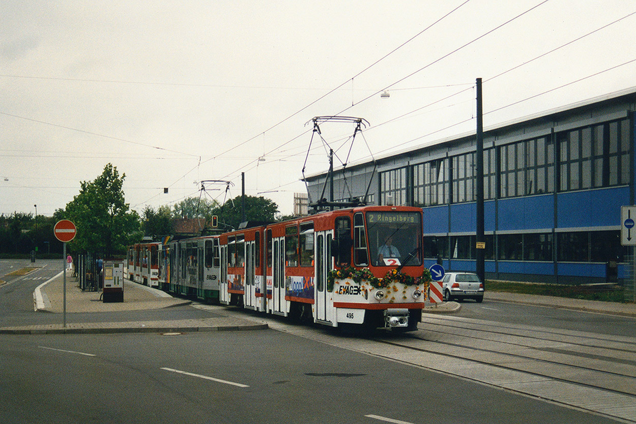 Erfurt, Tatra KT4DM # 495