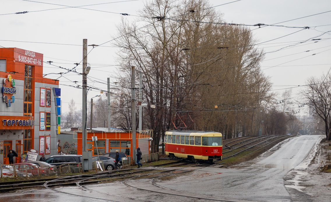 Ijevsk, Tatra T3SU (2-door) N°. 1112