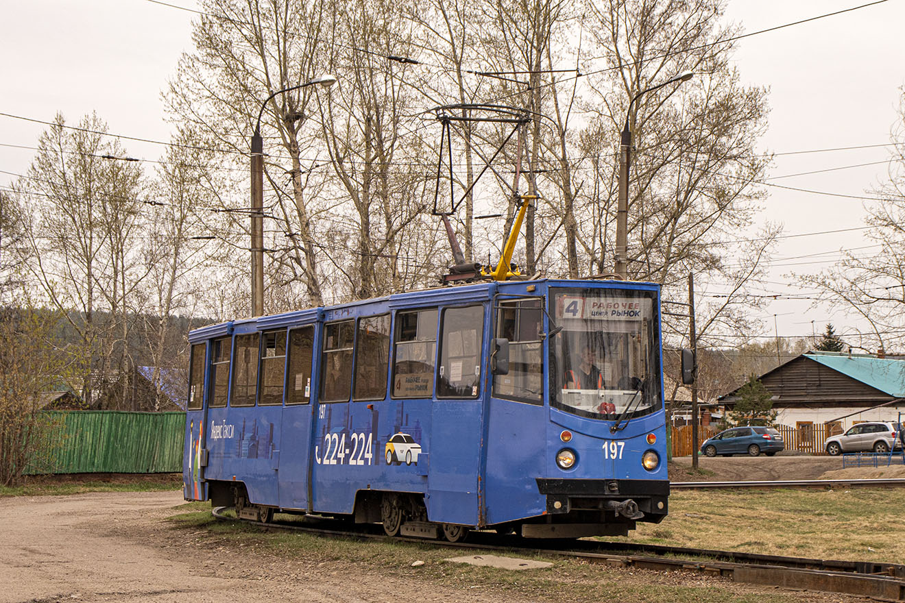 Irkutsk, 71-605ТН (КТМ-5М3Р8) č. 197