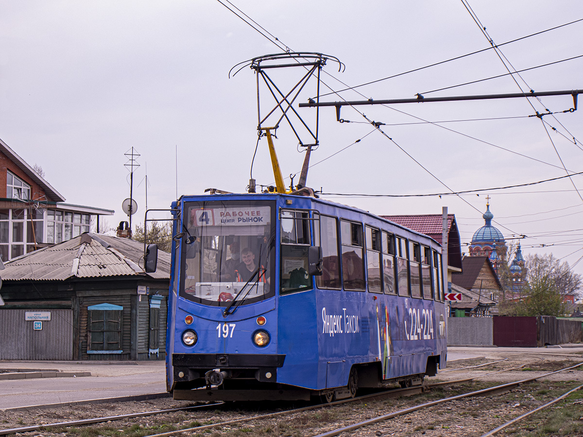 Irkutsk, 71-605ТН (КТМ-5М3Р8) č. 197