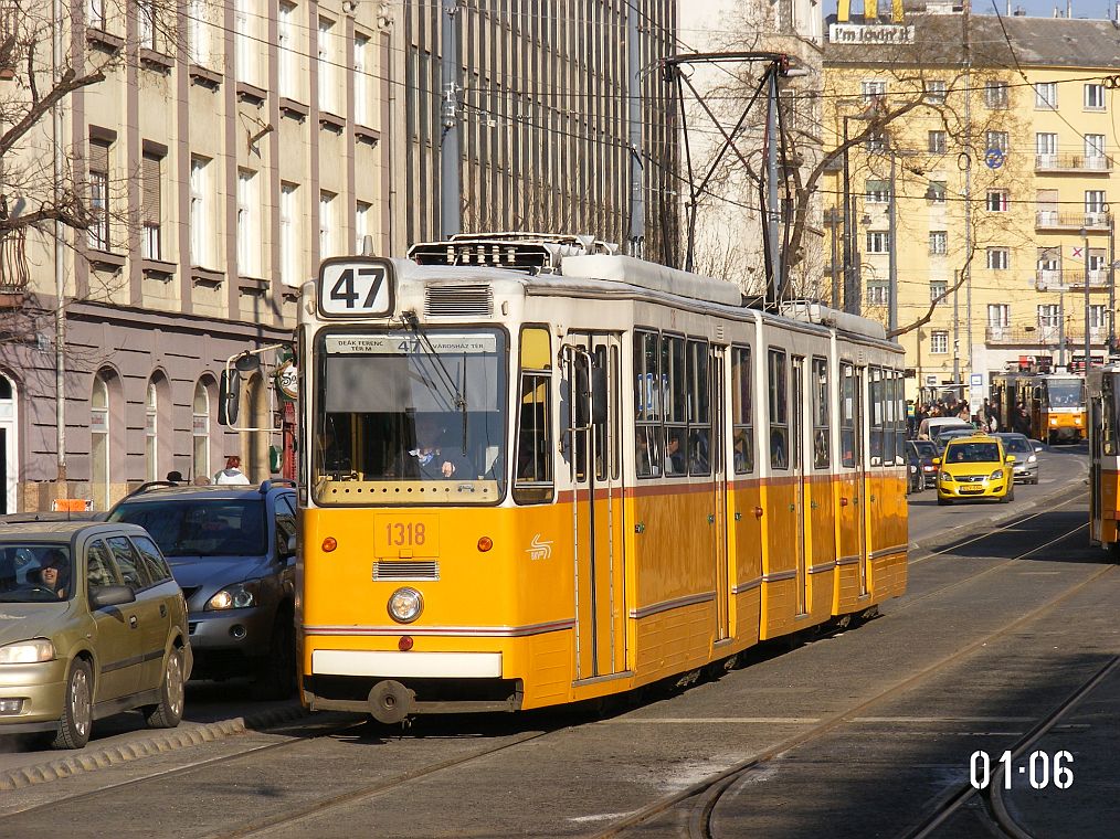 Budapešť, Ganz CSMG2 č. 1318