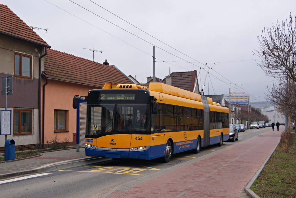 Злин, Škoda 27Tr Solaris III № 454
