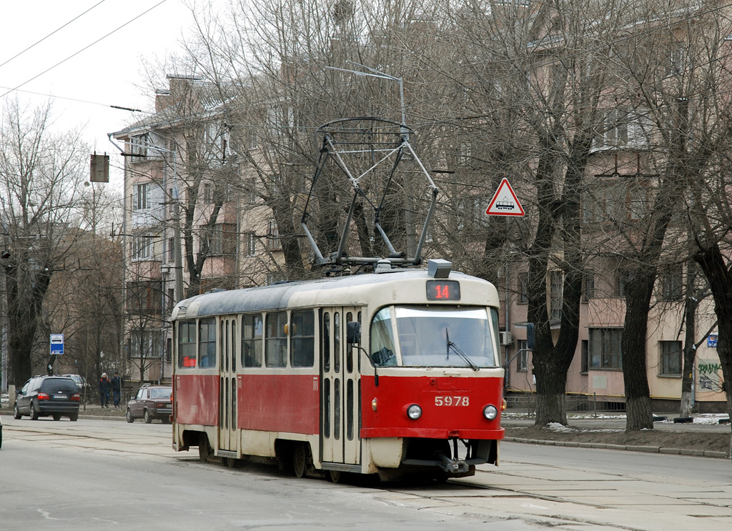 Kiova, Tatra T3SU # 5978
