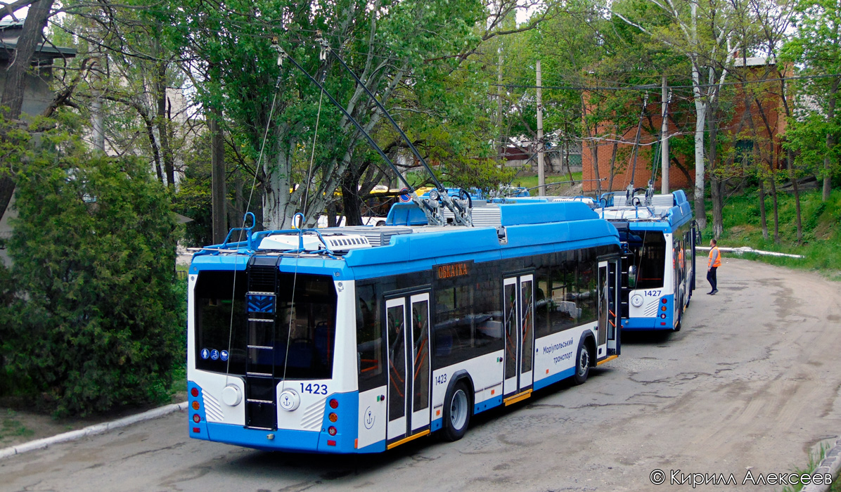 Marioupol, AKSM 321 (BKM-Ukraine) N°. 1423; Marioupol — New trolleybuses: AKSM Ukraine
