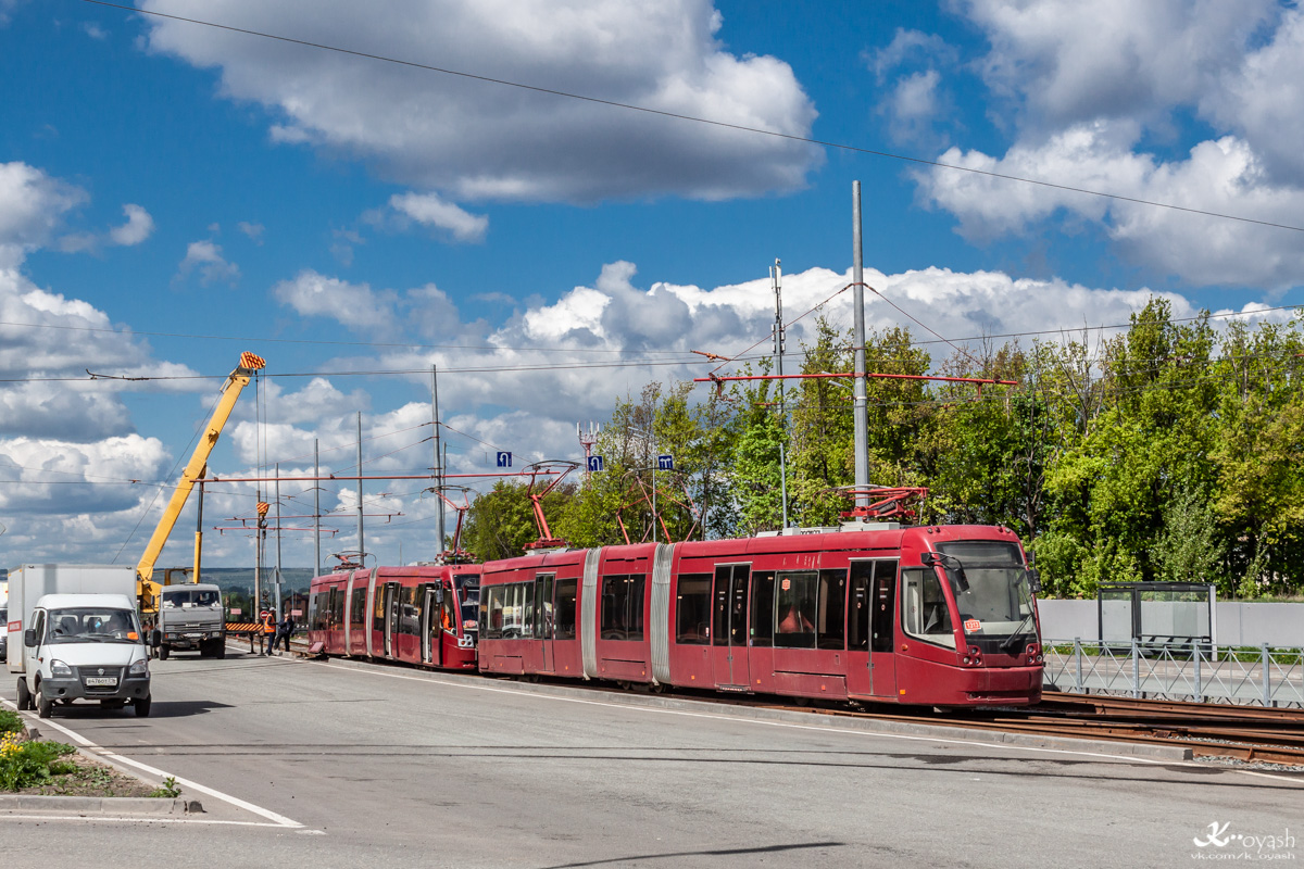 Kazan, BKM 84300M № 1313; Kazan — Derailments