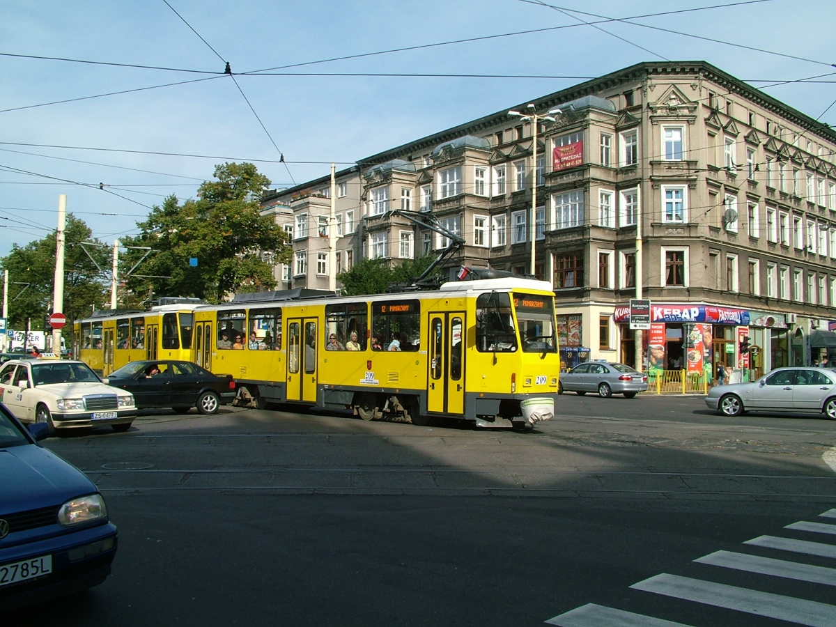 Szczecin, Tatra T6A2M № 209