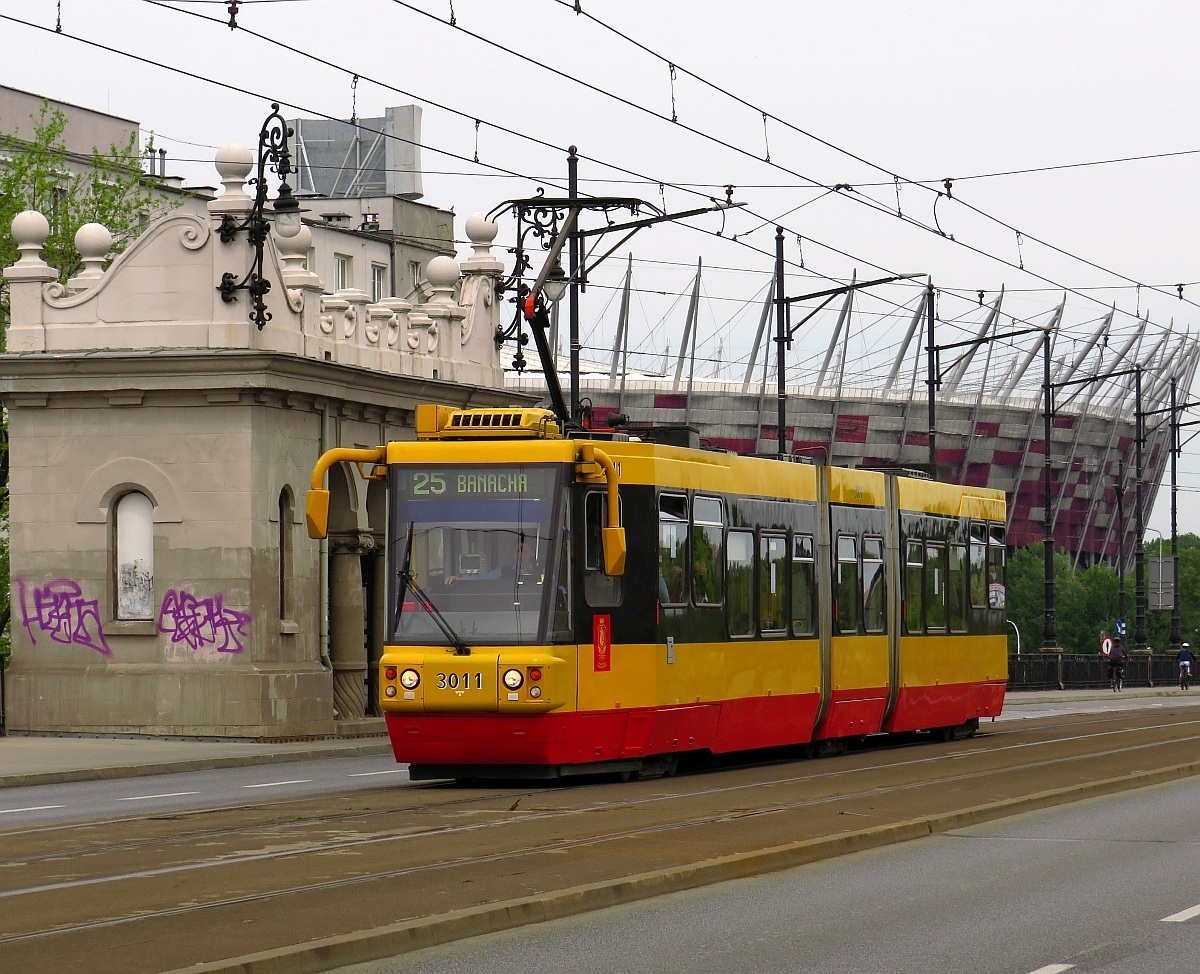 Варшава, Konstal 116Na/1 № 3011