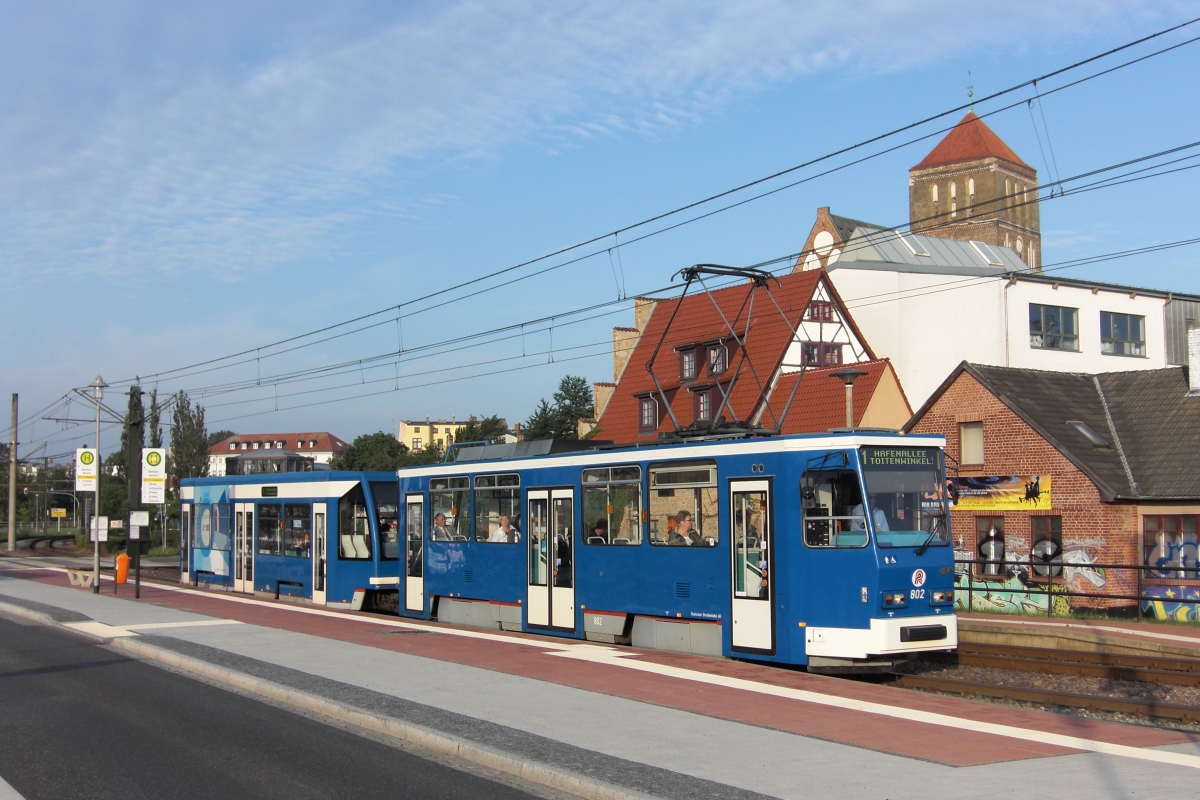 Rostock, Tatra T6A2M Nr 802