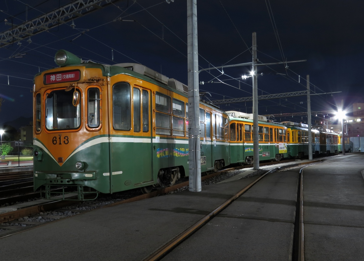 Kagoshima, Teikoku Sharyō № 613; Kagoshima, Naniwa Kōki № 611; Kagoshima — The New Depot