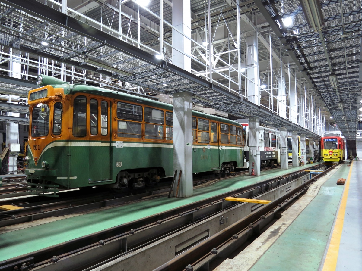 Kagoshima, Tōyo Kōki Nr. 501; Kagoshima — The New Depot
