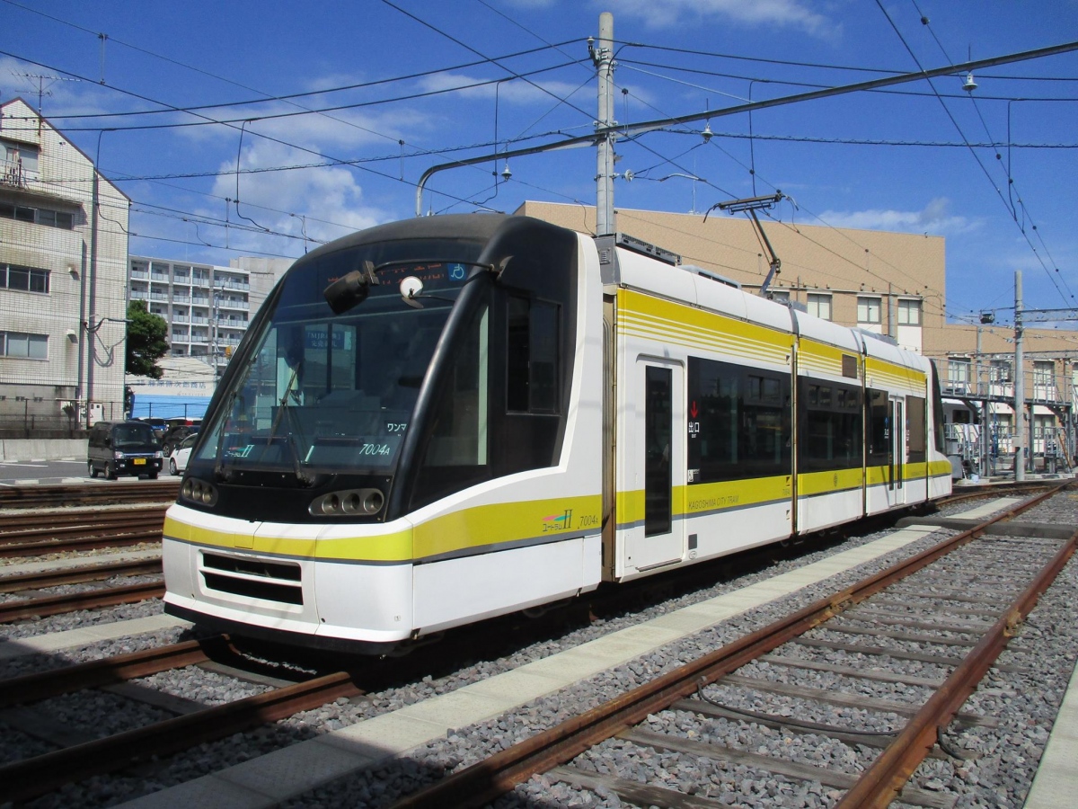 Kagoshima, Aruna Sharyō Nr 7004; Kagoshima — The New Depot