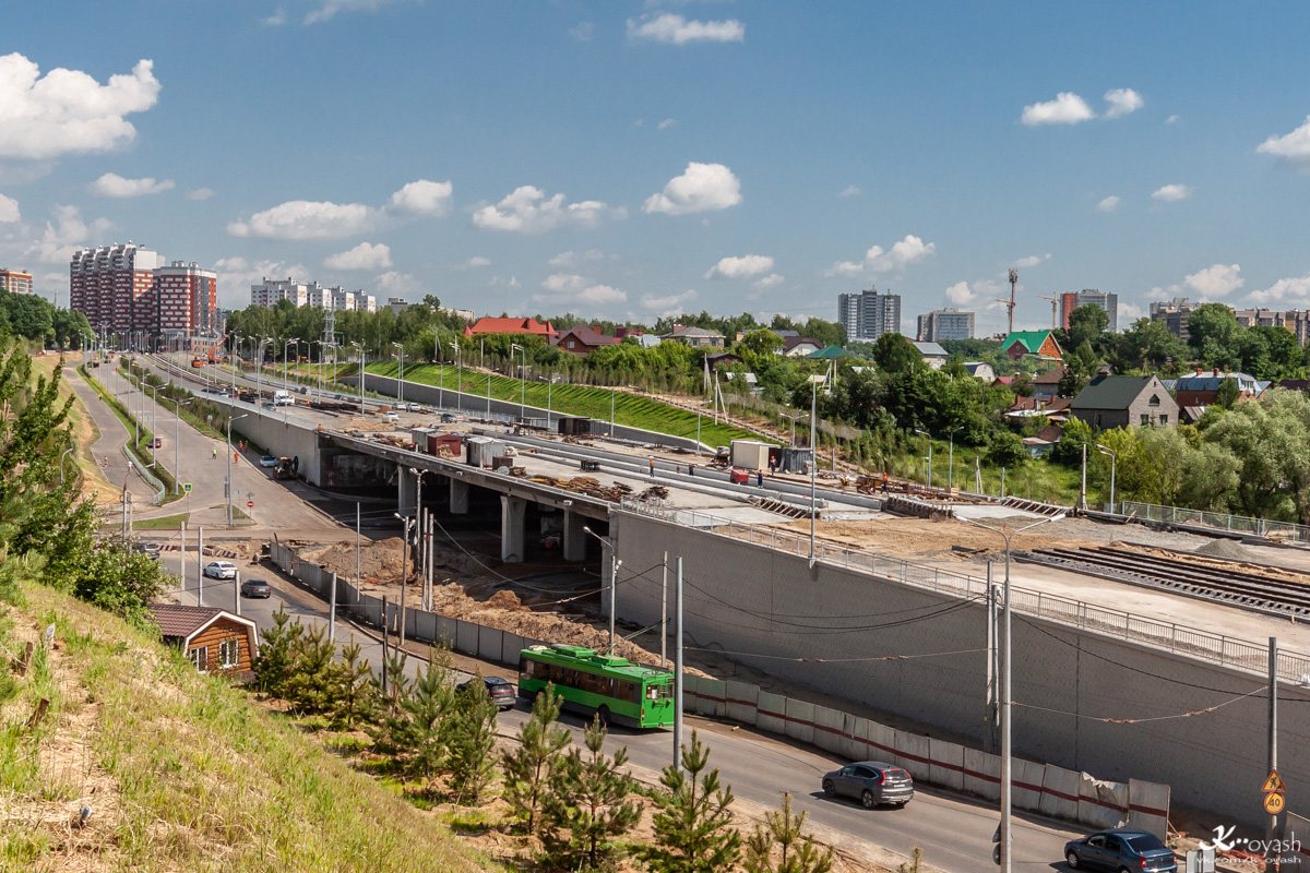 Kazany — Construction of tram line "SunCity — Boriskovo"