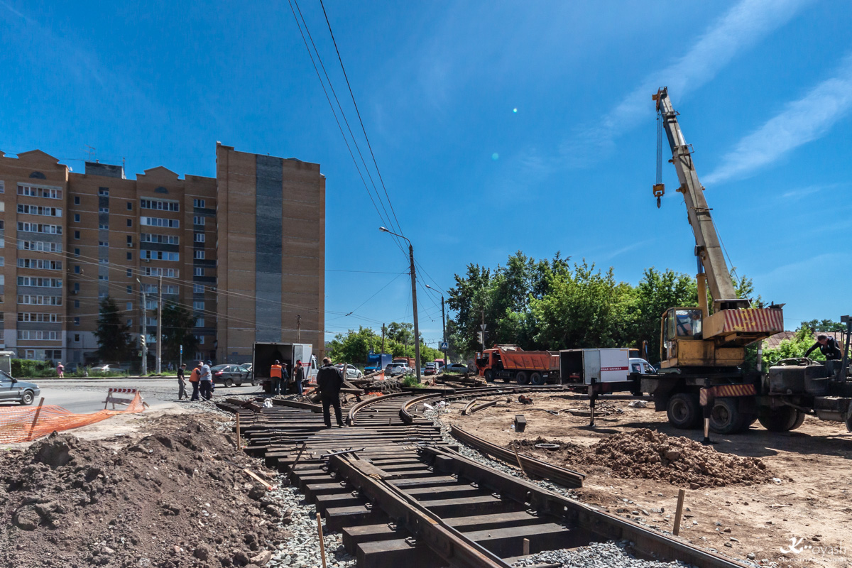 Kazanė — Construction of tram line "SunCity — Boriskovo"