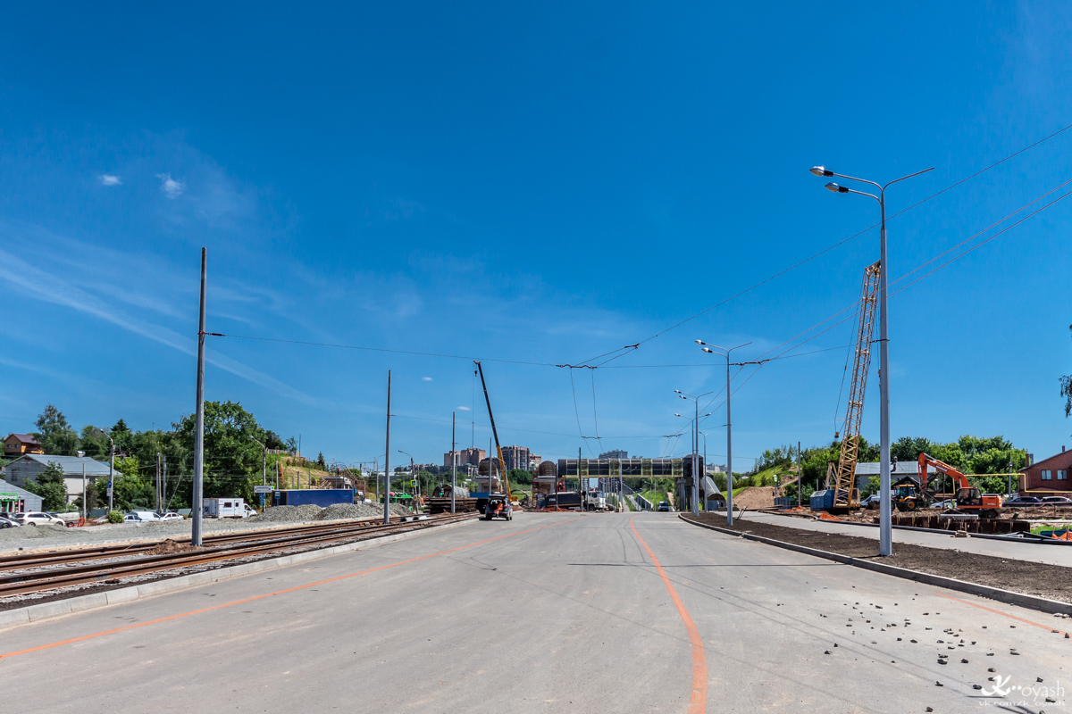 Kazanė — Construction and reconstruction of the trolleybus lines; Kazanė — Construction of tram line "SunCity — Boriskovo"