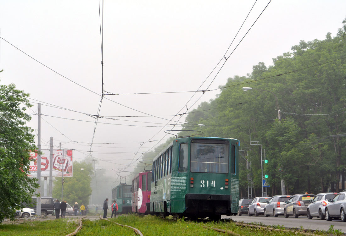 Владивосток, 71-608К № 314; Владивосток — Происшествия