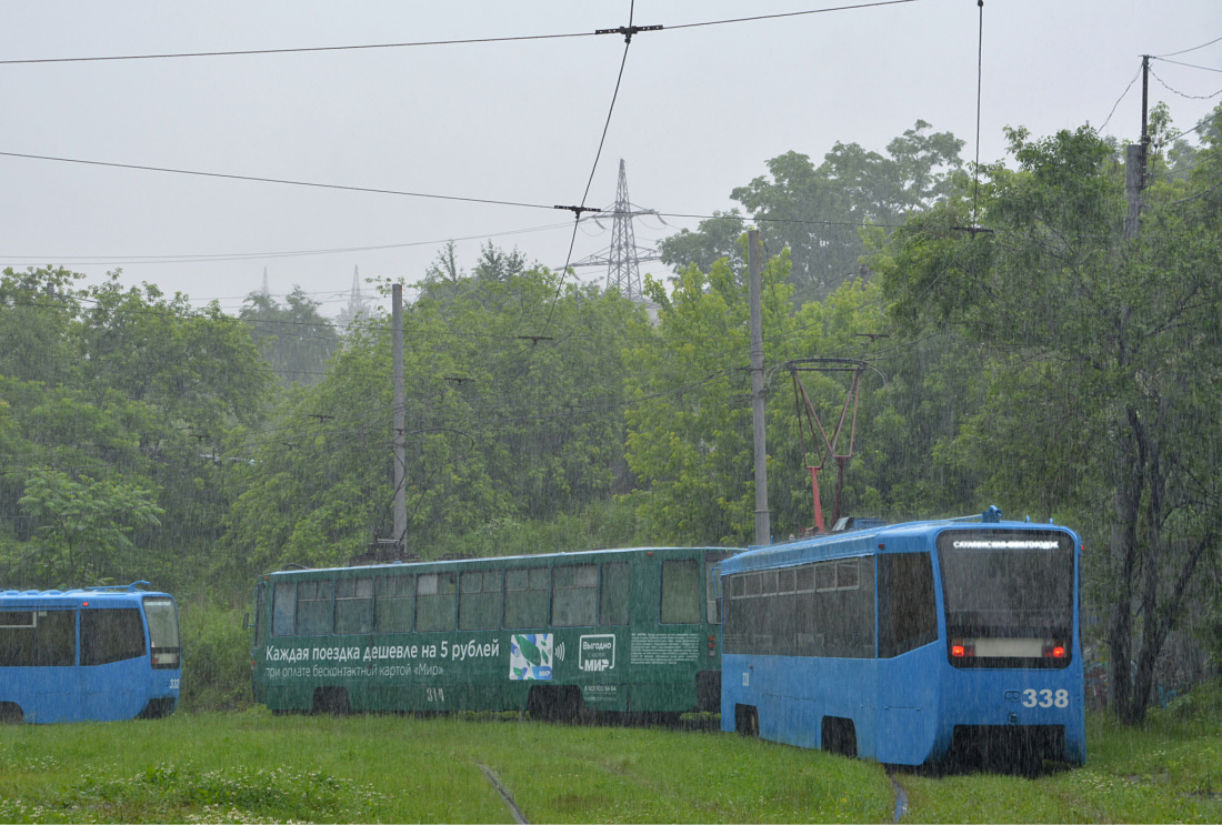 Владивосток, 71-619К № 338; Владивосток — Происшествия