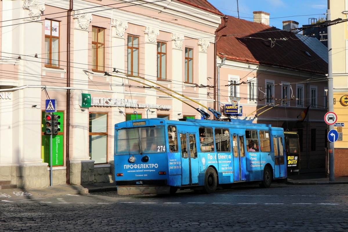Chernivtsi, Škoda 14Tr02/6 # 274