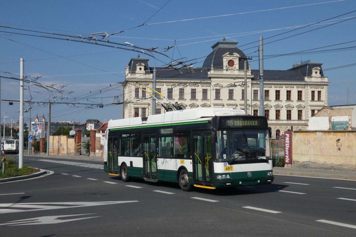 Plzeň, Škoda 24Tr Irisbus Citybus nr. 497