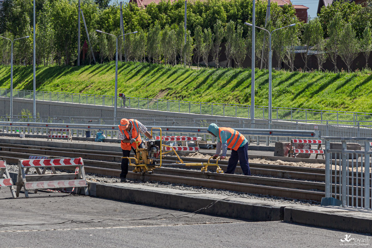 Kazanė — Construction of tram line "SunCity — Boriskovo"