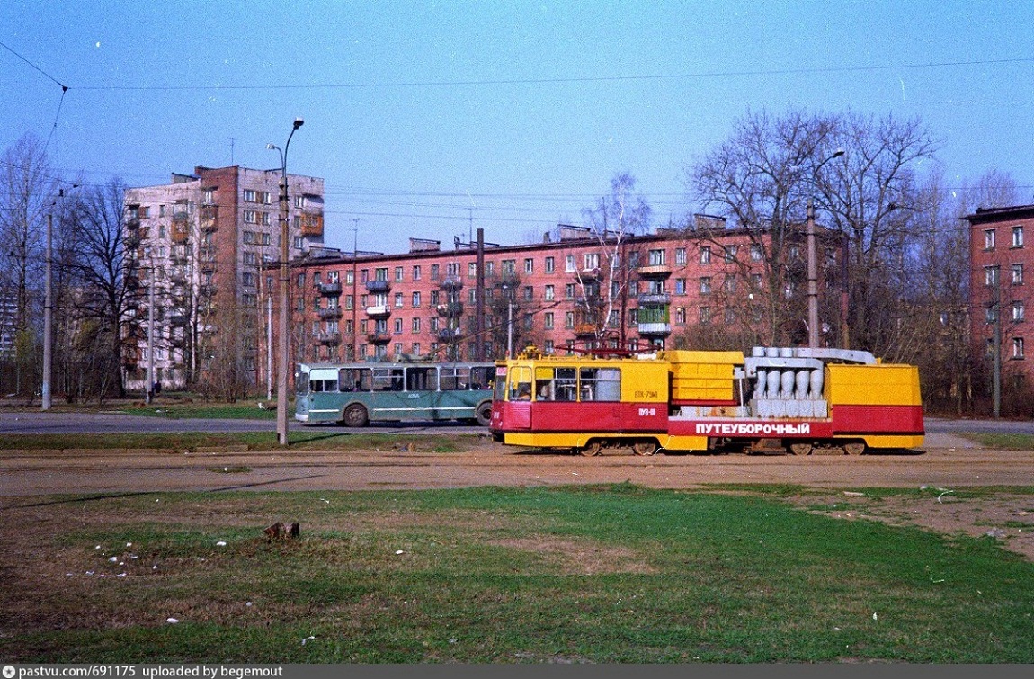 St Petersburg, VTK-79M1 nr. ПУВ-01; St Petersburg — Historic tramway photos; St Petersburg — Historical trolleybus photos