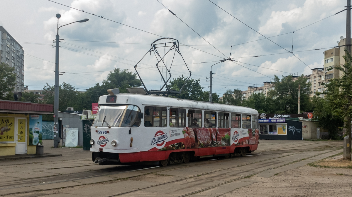 Kijów, Tatra T3SU Nr 5990