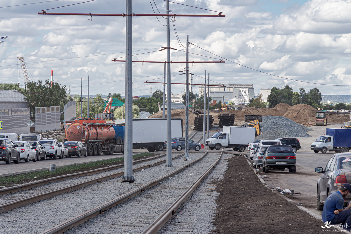 Kazanė — Construction of tram line "SunCity — Boriskovo"