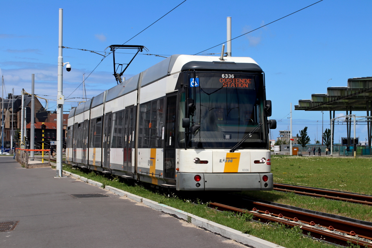 Kusttram, Siemens MGT6-2B nr. 6336; Kusttram — Trams from Ghent