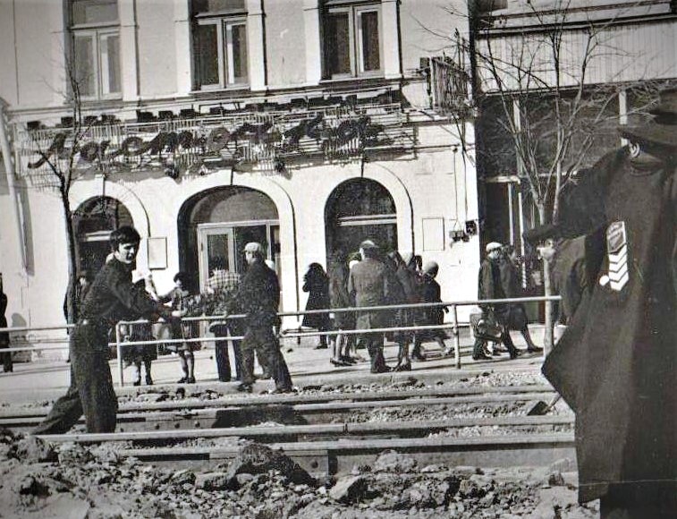 Владивосток — Исторические фотографии — трамвай (1971-1990); Владивосток — Реконструкции и ремонты
