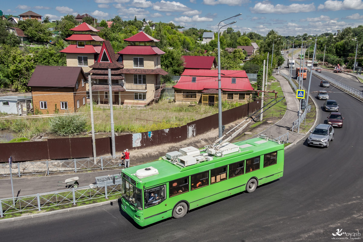Kazan, Trolza-5275.03 “Optima” Nr. 2327; Kazan — Construction and reconstruction of the trolleybus lines; Kazan — Construction of tram line "SunCity — Boriskovo"