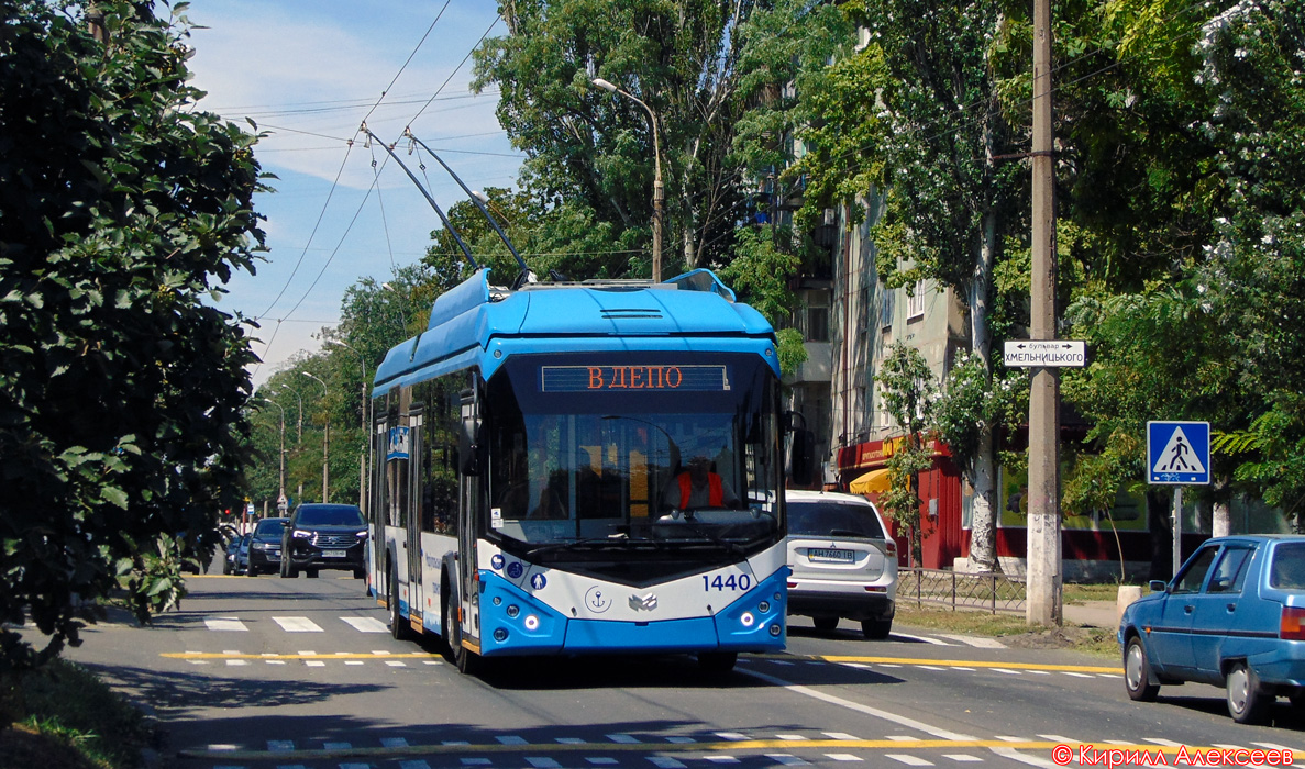 Мариуполь, АКСМ 321 (БКМ-Україна) № 1440; Мариуполь — Новые троллейбусы: АКСМ Украина