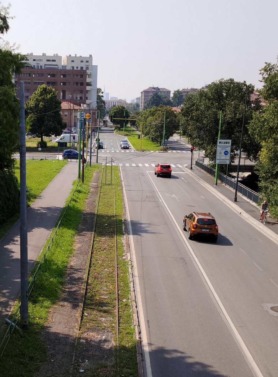 Milán — Suburban tramway line "Milano"-"Carate/Giussano"