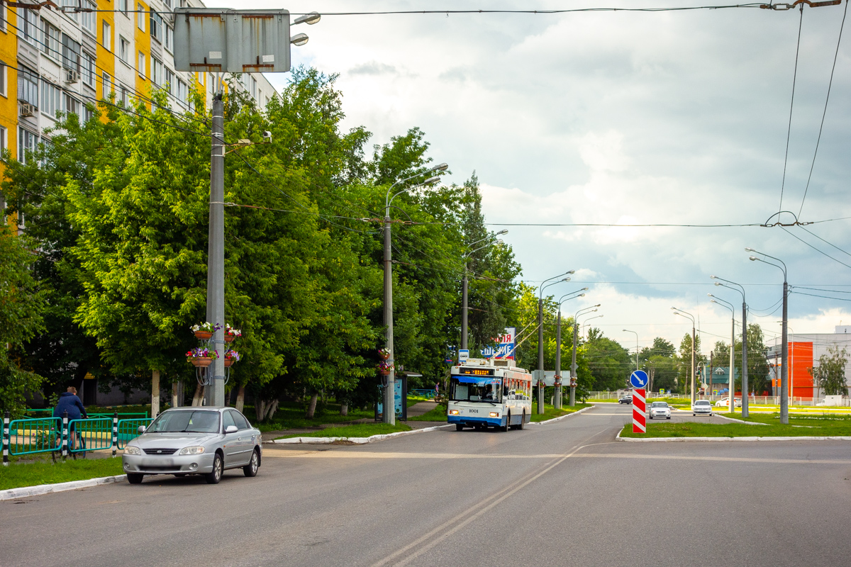 Саранск — Троллейбусные линии — центр города