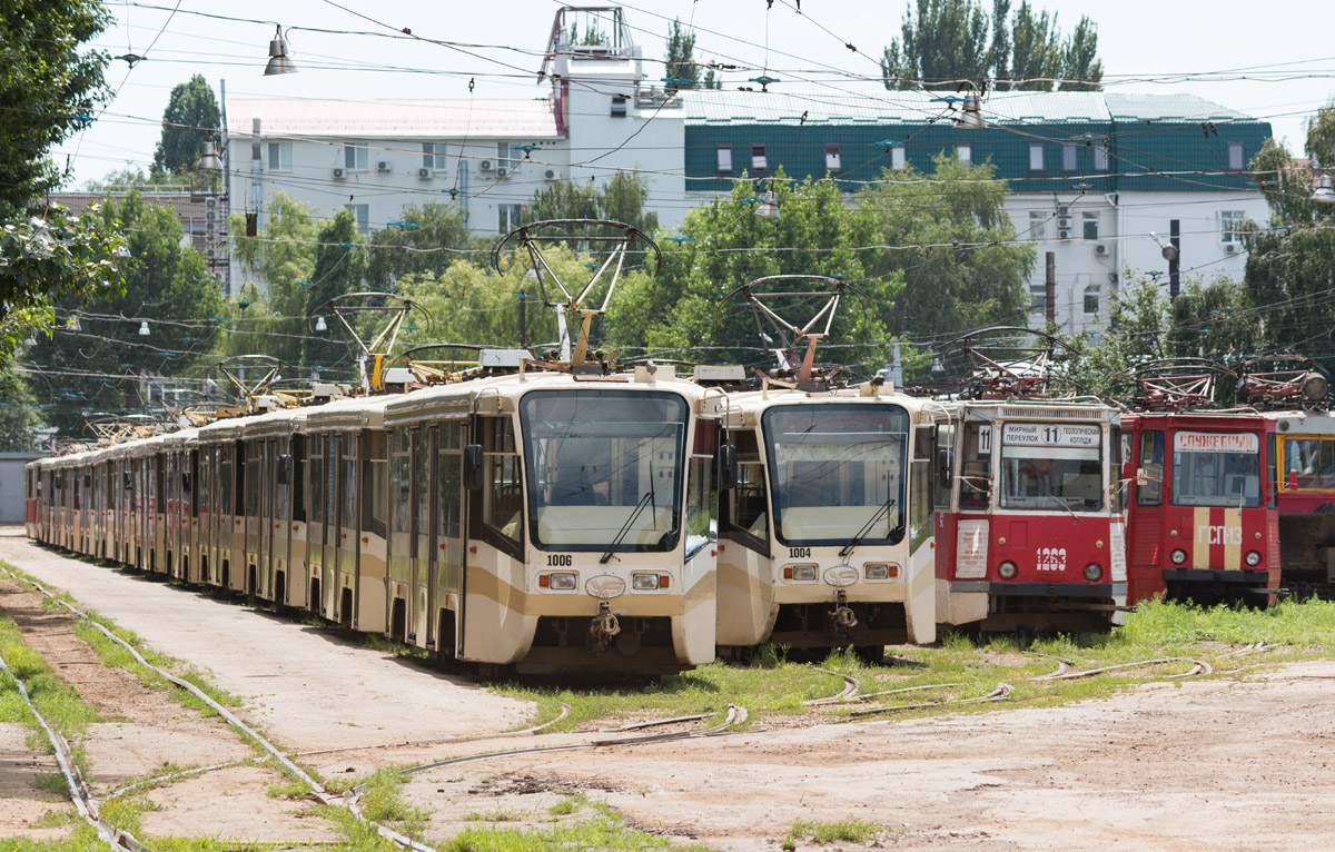 Saratov, 71-619KT № 1006; Saratov — Tramway depot # 1
