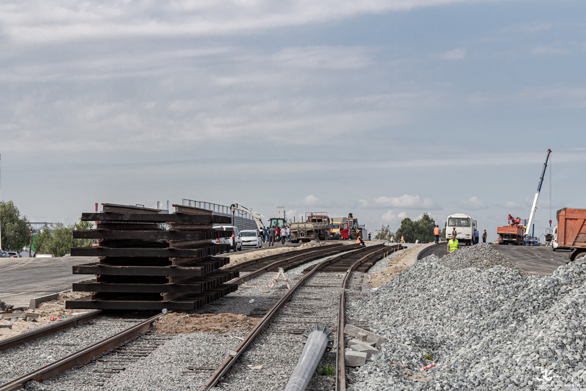 Kazany — Construction of tram line "SunCity — Boriskovo"
