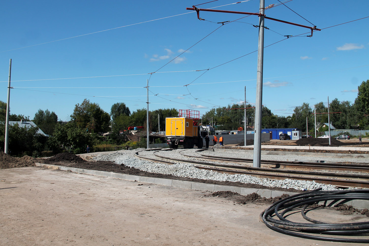 Kazan — Big tram circle; Kazan — Construction of tram line "SunCity — Boriskovo"