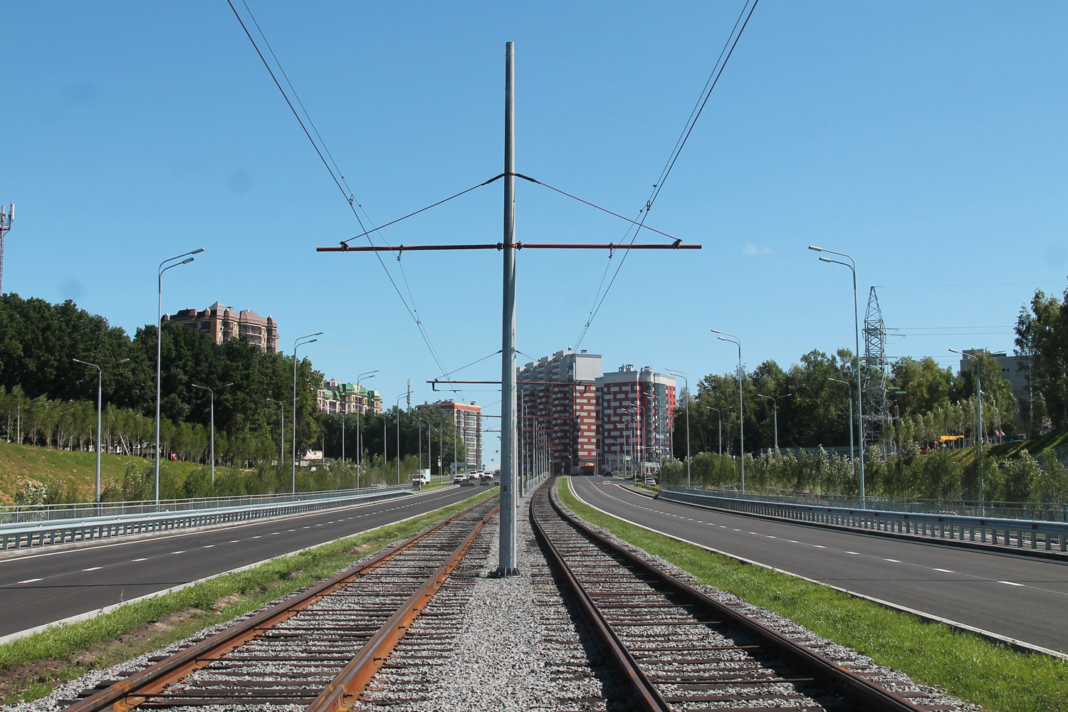 Kazaņa — Big tram circle; Kazaņa — Construction of tram line "SunCity — Boriskovo"