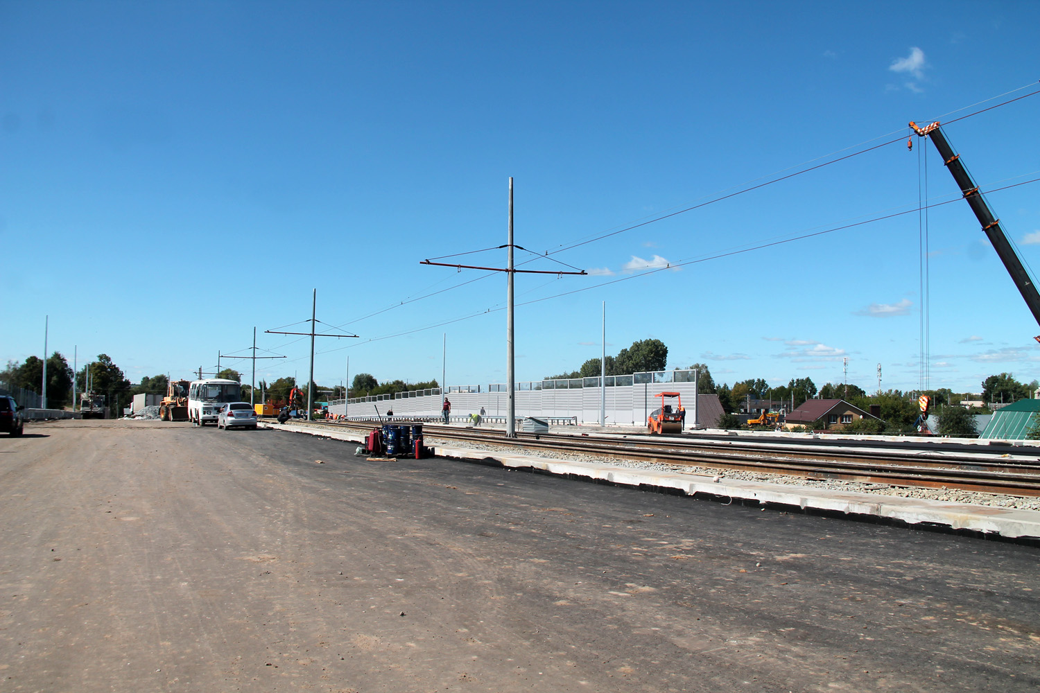 Kazan — Big tram circle; Kazan — Construction of tram line "SunCity — Boriskovo"